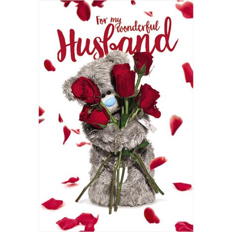 3D Holographic Wonderful Husband Me to You Bear Valentine's Day Card £3.39